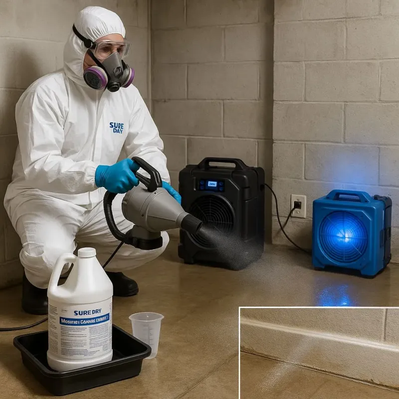 Sanitization and Odor Removal process in Lakeside, MT
